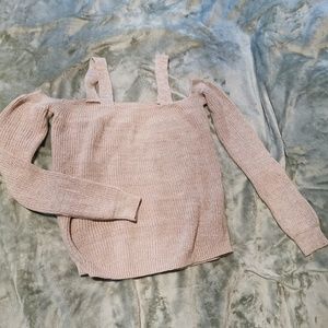 Off Shoulder Sweater